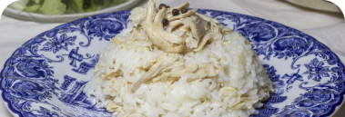 Sportive people secret recipe: Chicken Pilaf